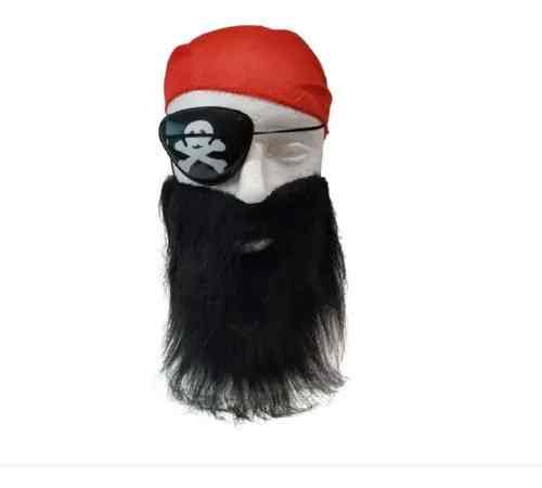 PIRATA BARBA/LENCO E TAPA OLHO